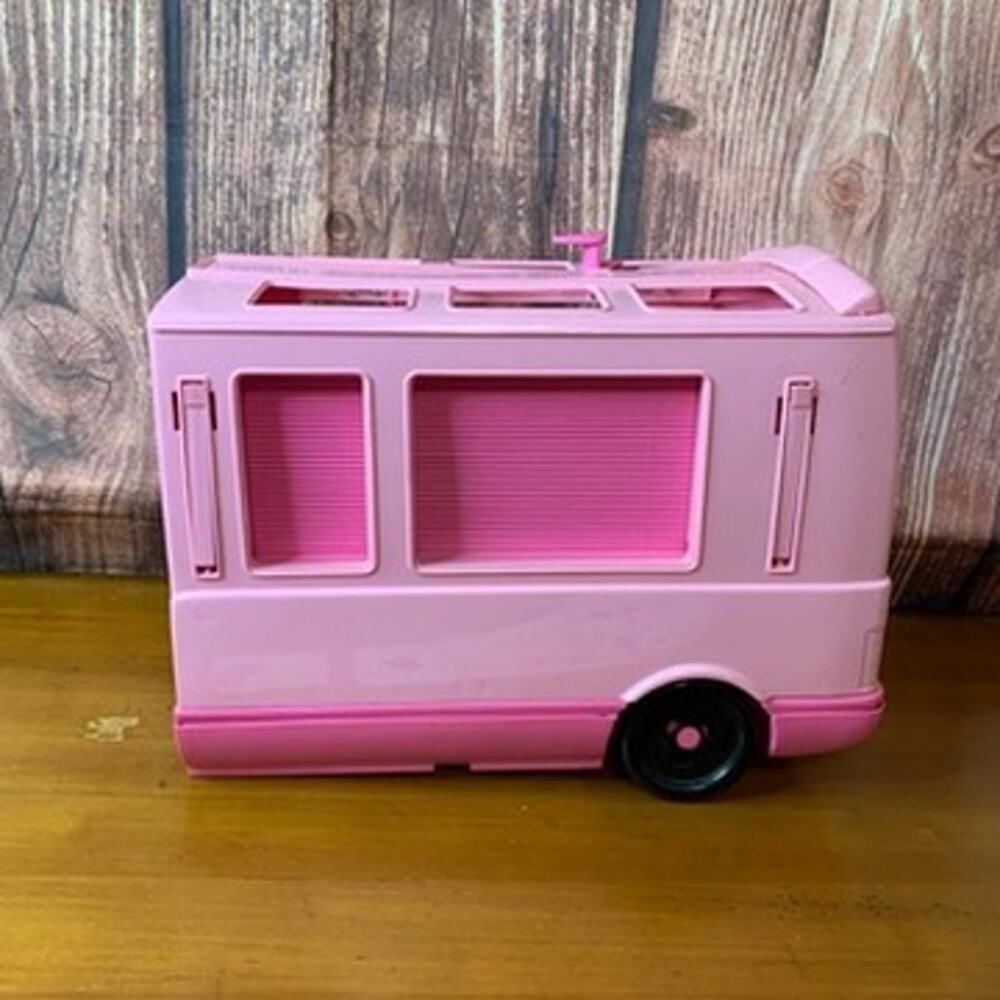 Vintage 1988 Barbie‎ Magical Motorhome Pink RV Camper Van - MISSING THE FRONT